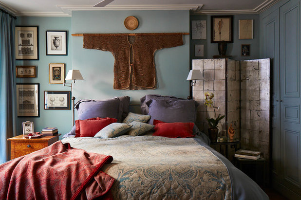 Eclectic Bedroom by Kasha Paris