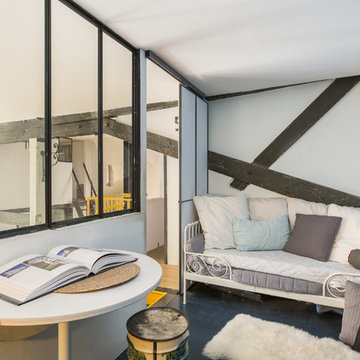 Préparation d'un loft (ancienne usine) à Aubervilliers pour sa mise en vente