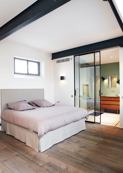 Industrial Dormitorio by LORRAINE COLSON | Architecte d'Intérieur