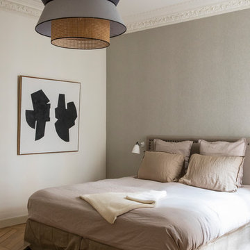 Rénovation complète d'un appartement haussmannien design et contemporain