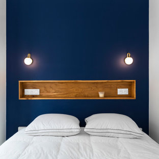 Idées déco pour une chambre scandinave.