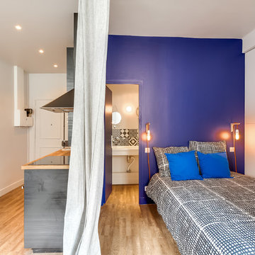 Rénovation d'un studio de 25m2 dans le Marais