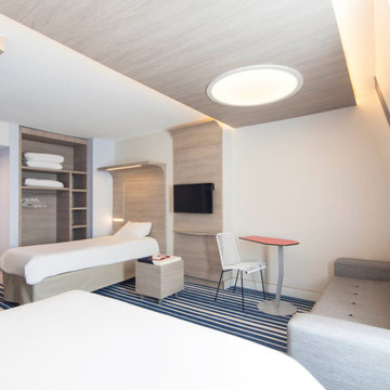 Rénovation et décoration des chambres de l'hôtel Ibis Styles La Rochelle centre