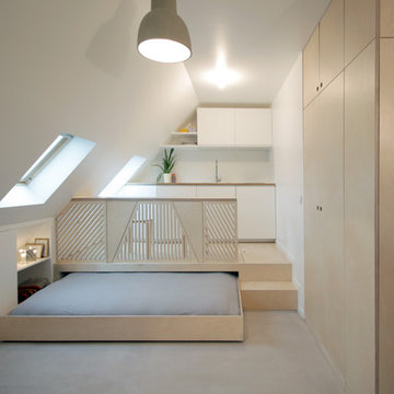 75 Small Loft-Style Bedroom Ideas You'Ll Love - May, 2023 | Houzz