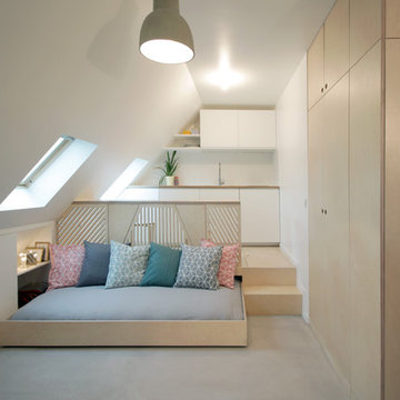 Romain - 15 m² transformé en 2 pièces-cuisine !`