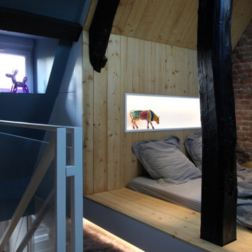 Transformation de combles en chambre d'amis
