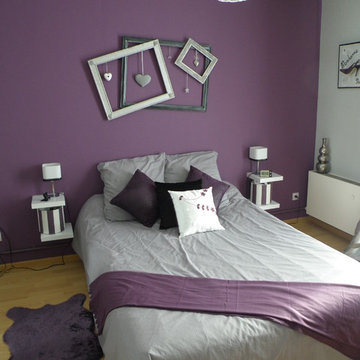 75 Shabby-Chic Style Purple Bedroom Ideas You'll Love - October, 2022 |  Houzz