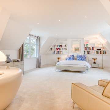 Villa de 650 m2 à Saint-Germain-en-Laye - La chambre d'amis
