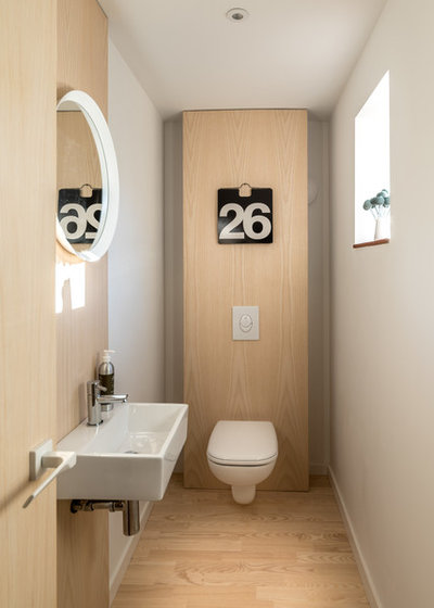Scandinavian Cloakroom by Design Storey