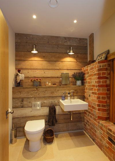Rustic Cloakroom by Hampshire Light