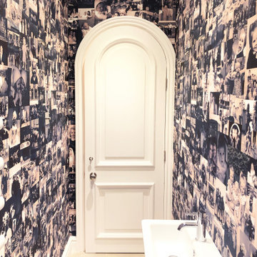 Bespoke Photographic Cloakroom Wallpaper