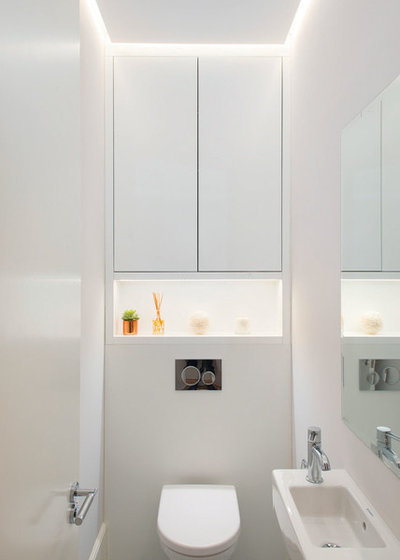 Contemporary Cloakroom by Moretti Interior Design Ltd