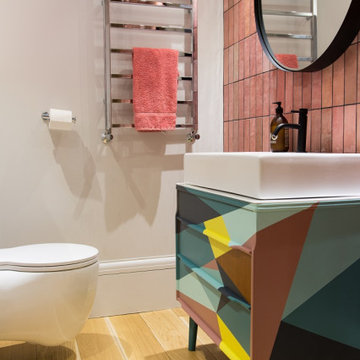 Colourful Cloakroom - Tenterden Oast