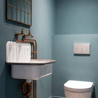 Design ideas for a victorian cloakroom in Other.