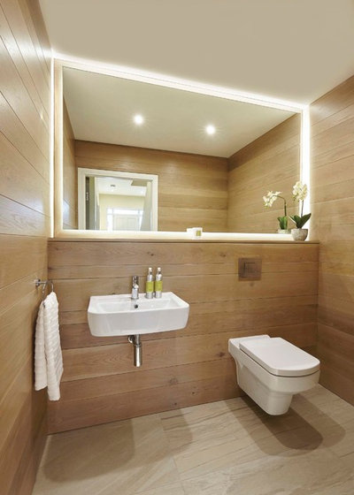 Contemporary Powder Room by Optimise Home