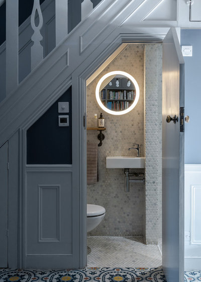 Transitional Cloakroom by Neil Perry Photography