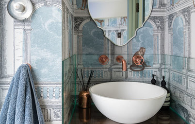 Picture-Perfect: 20 Jewel Box Powder Rooms That Shine