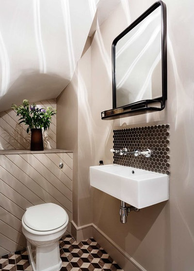 Contemporary Cloakroom by HUX London