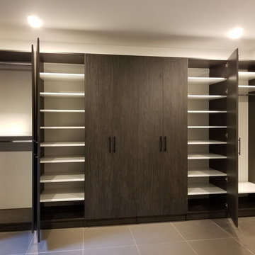 14 FT CUSTOM WARDROBE WALL UNIT BY SMART CLOSETS