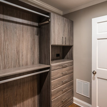 Alexandria Aging In Place Master Bath Remodel with Closet Organization