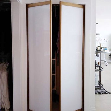 Alternative to common Bi-fold closet door