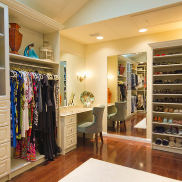 Amazing closet that feels like a high end boutique