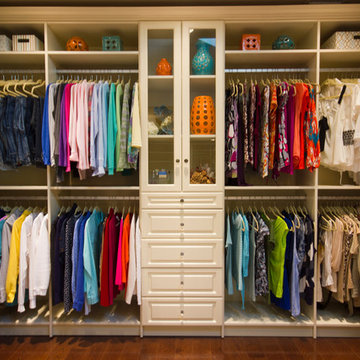 Amazing closet that feels like a high end boutique