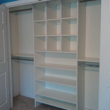 Traditional Closet by Amazing Space Custom Closets