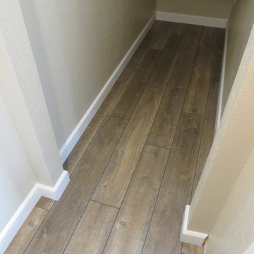 Amtico Aged Oaks wide planks with stripping