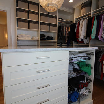 An amazingly organized closet