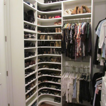 Atlanta Closet Corner Shoe Shelves 02