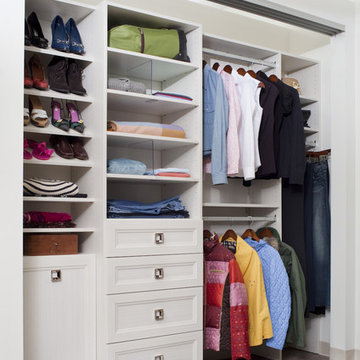 Beautiful And Efficient Reach In Closet