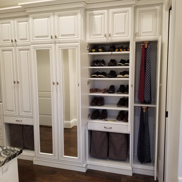 Beautiful Closet Built-In