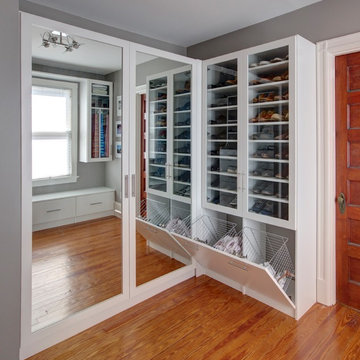 Beautiful White Custom Closet