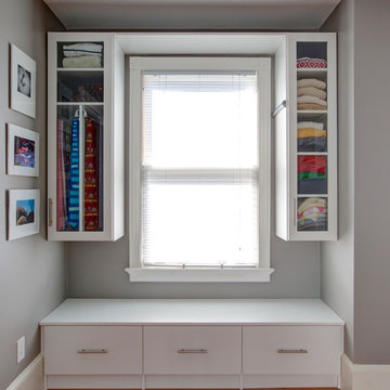 Beautiful White Custom Closet