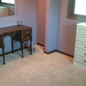 Bedroom into closet