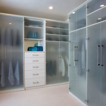 Bianco Custom Designed Closet By Valet Custom Cabinets & Closets
