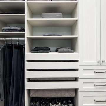 Bianco Walk-In Closet Display - Campbell Showroom