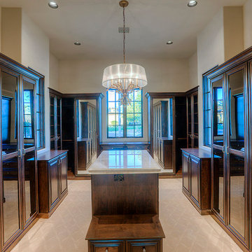 Mirrored Closet Cabinets