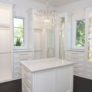 Bright White Walk in Master