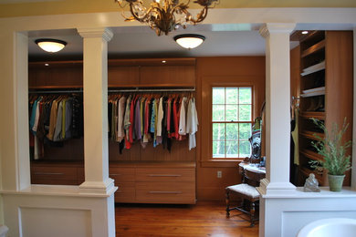 Inspiration for a timeless closet remodel in Boston