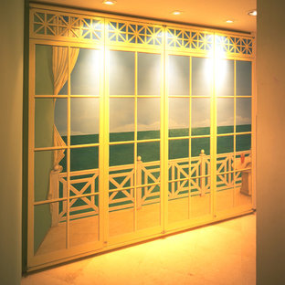 Closet - tropical closet idea in Other