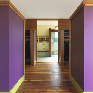 Foto di una cabina armadio minimal