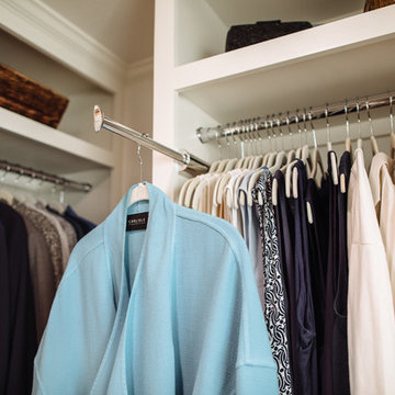 Chic White Small Closet Big Look