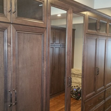 Chicago, IL Master Bathroom & Bedroom. Four Season room into a Master Closet