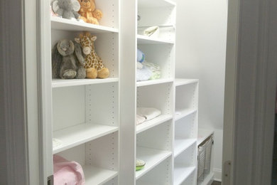 Children's bedroom closet