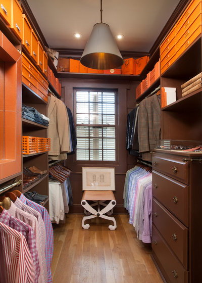Traditional Closet by TY LARKINS INTERIORS