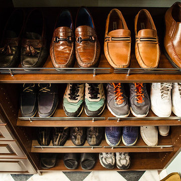 Closet Organization - Shoe Storage