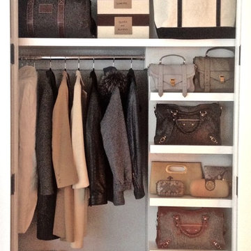 Clothes and Shoe Closet Organization