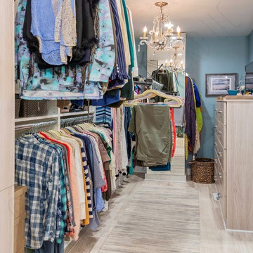 Condo master bath/closet
